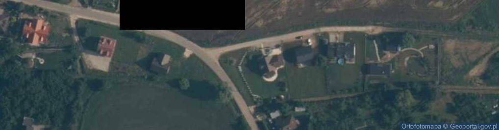 Zdjęcie satelitarne Łabędzia ul.