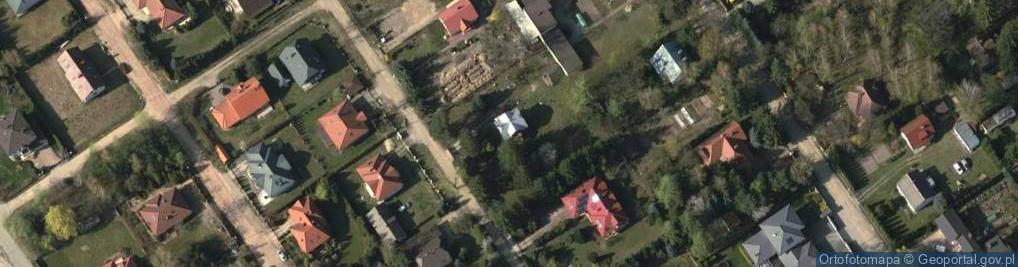 Zdjęcie satelitarne Lasek Sosnowy ul.