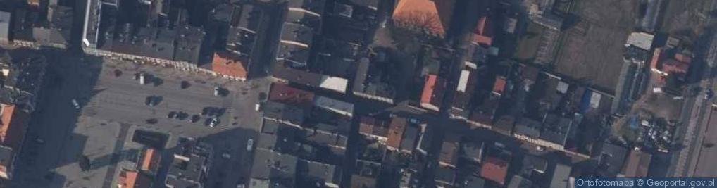 Zdjęcie satelitarne Łazienkowa ul.