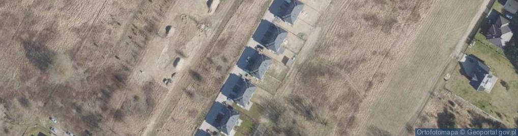 Zdjęcie satelitarne Lawendowa ul.