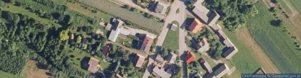 Zdjęcie satelitarne Łabno Duże ul.