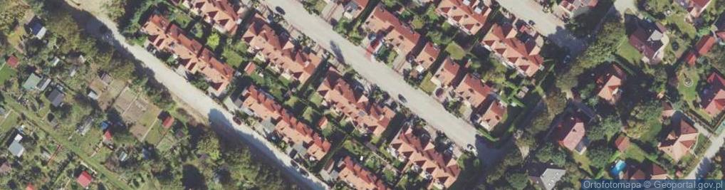 Zdjęcie satelitarne Laurowa ul.