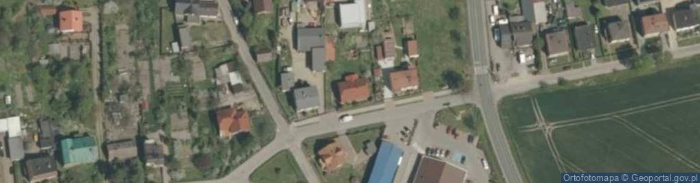 Zdjęcie satelitarne Łazowska ul.