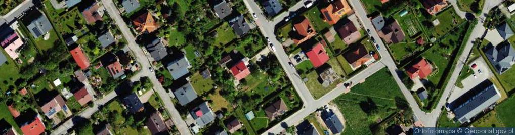 Zdjęcie satelitarne Lazurowa ul.