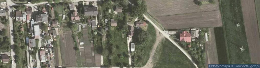 Zdjęcie satelitarne Łazowa ul.