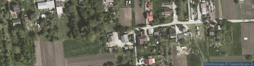 Zdjęcie satelitarne Łazowa ul.