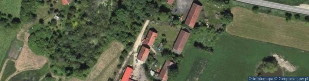 Zdjęcie satelitarne Łabędnik Mały ul.