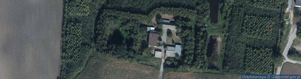 Zdjęcie satelitarne Łabędź ul.