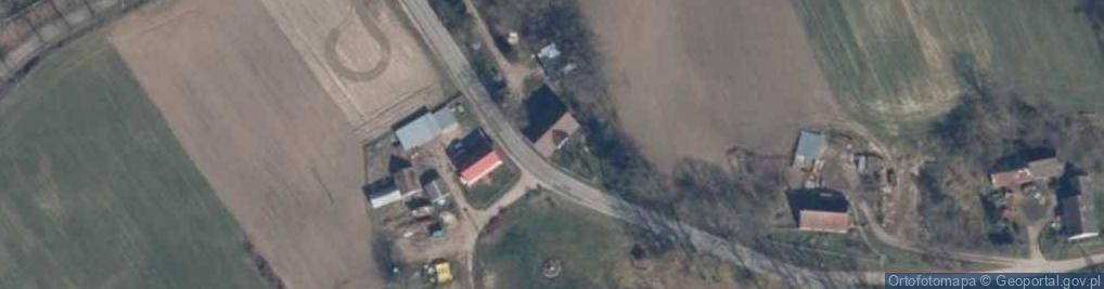 Zdjęcie satelitarne Łabędzie ul.