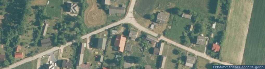 Zdjęcie satelitarne Łachów ul.