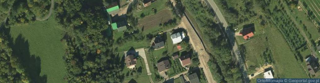 Zdjęcie satelitarne Łącko ul.