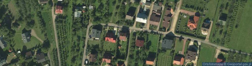 Zdjęcie satelitarne Łącko ul.