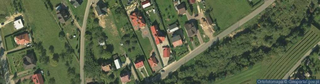 Zdjęcie satelitarne Łącko ul.