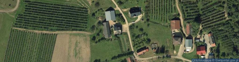 Zdjęcie satelitarne Łącko ul.