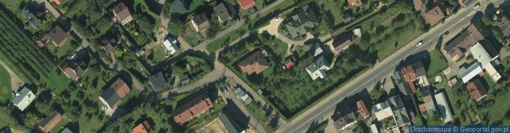Zdjęcie satelitarne Łącko ul.