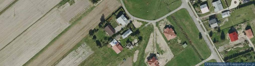 Zdjęcie satelitarne Łączki Brzeskie ul.