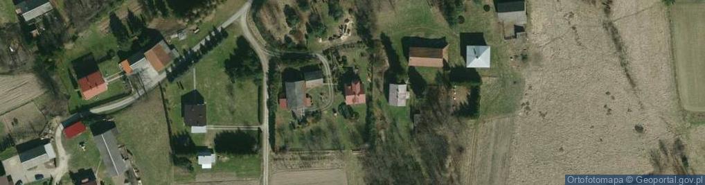 Zdjęcie satelitarne Łączki Jagiellońskie ul.
