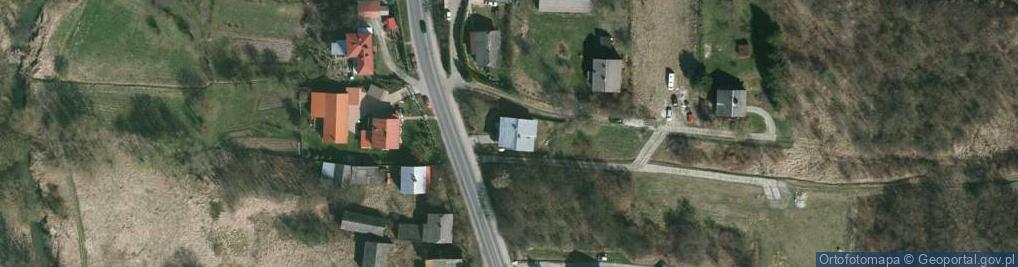 Zdjęcie satelitarne Łączki Kucharskie ul.
