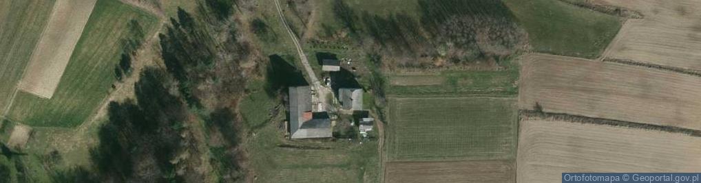 Zdjęcie satelitarne Łączki Kucharskie ul.
