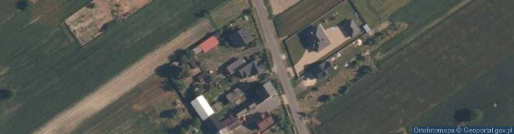 Zdjęcie satelitarne Ładzin ul.