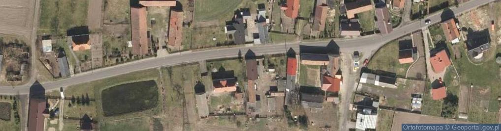 Zdjęcie satelitarne Łagoszów Wielki ul.