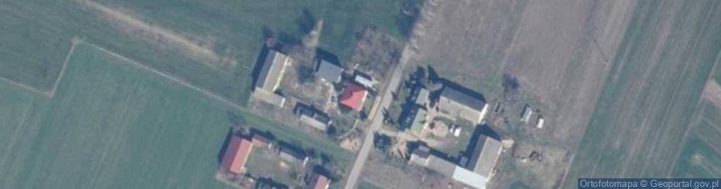 Zdjęcie satelitarne Łaguszów ul.