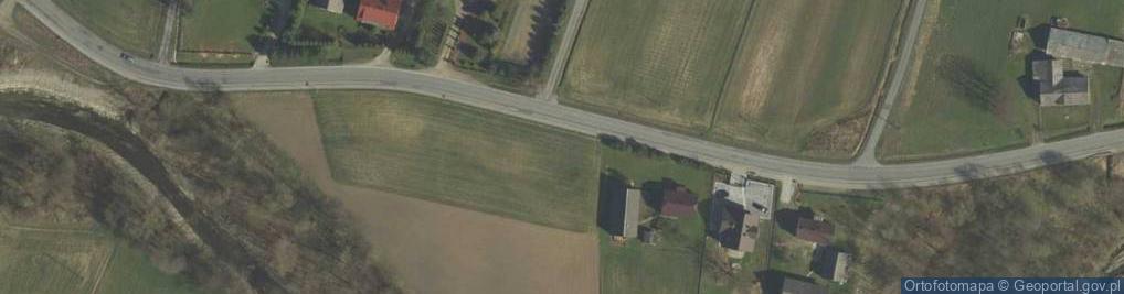 Zdjęcie satelitarne Łąkta Dolna ul.