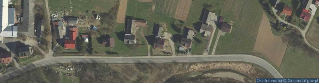 Zdjęcie satelitarne Łąkta Górna ul.