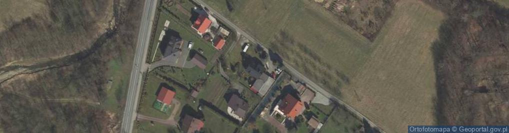 Zdjęcie satelitarne Łąkta Górna ul.