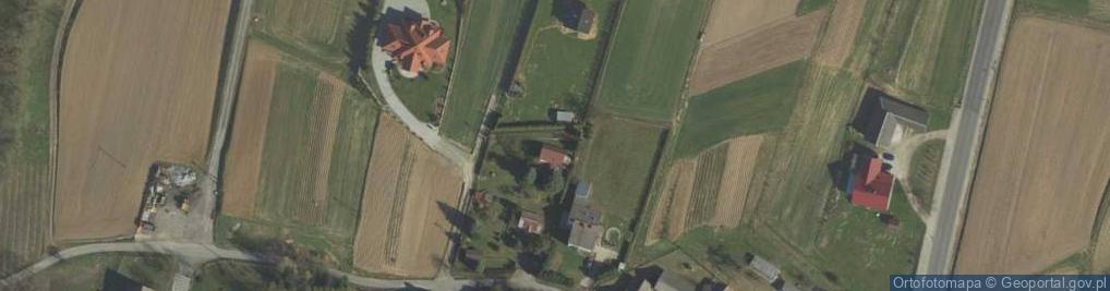 Zdjęcie satelitarne Łąkta Górna ul.