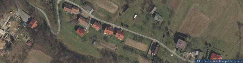 Zdjęcie satelitarne Łąkta Górna ul.