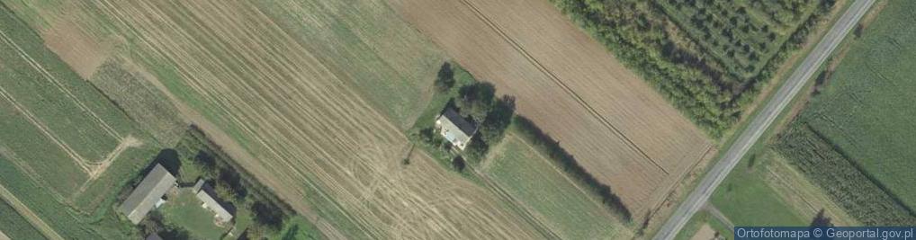 Zdjęcie satelitarne Łańcuchów ul.