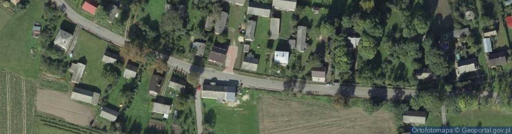 Zdjęcie satelitarne Łańcuchów ul.