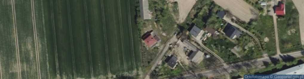 Zdjęcie satelitarne Łanięta ul.