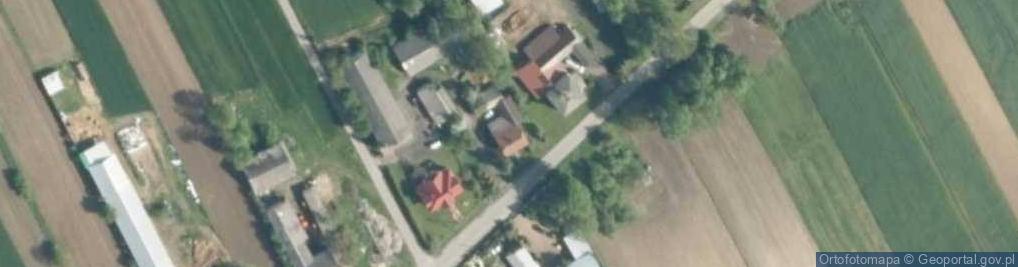 Zdjęcie satelitarne Łany Małe ul.