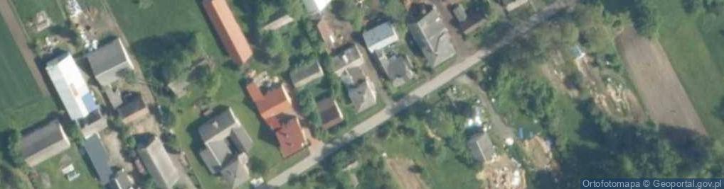 Zdjęcie satelitarne Łany Małe ul.