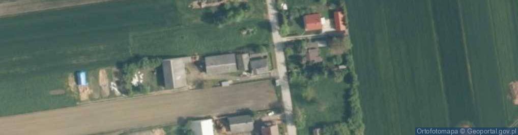 Zdjęcie satelitarne Łany Średnie ul.