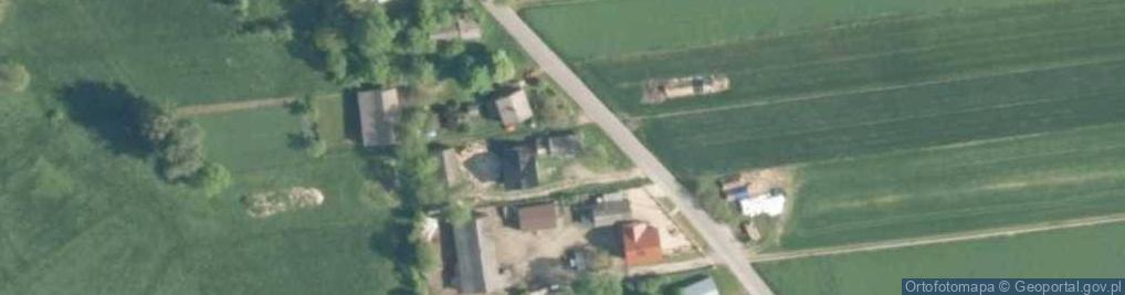 Zdjęcie satelitarne Łany Wielkie ul.