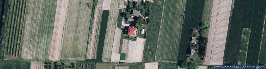 Zdjęcie satelitarne Łany ul.