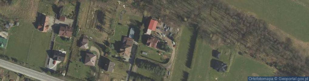 Zdjęcie satelitarne Łapanów ul.