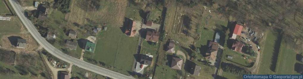 Zdjęcie satelitarne Łapanów ul.