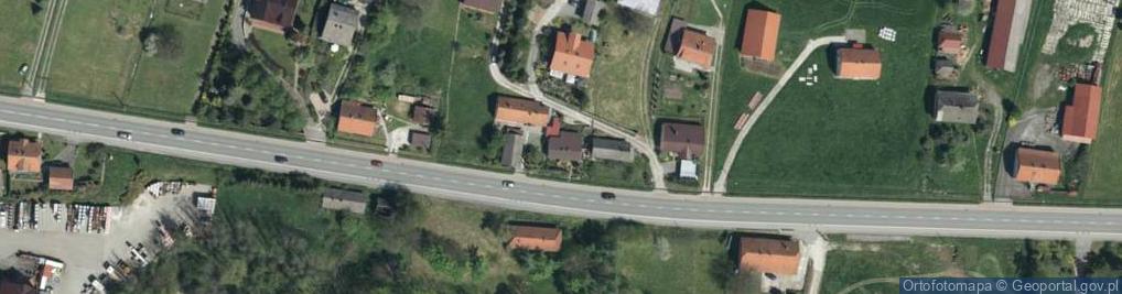 Zdjęcie satelitarne Łapczyca ul.