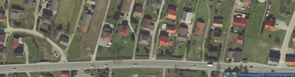 Zdjęcie satelitarne Łapczyca ul.