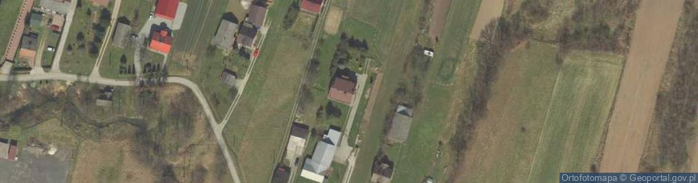 Zdjęcie satelitarne Łapczyca ul.