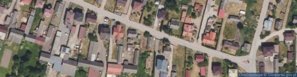 Zdjęcie satelitarne Łapy-Dębowina ul.