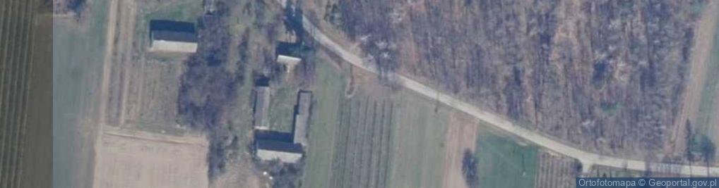 Zdjęcie satelitarne Las Gliniański ul.