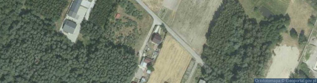 Zdjęcie satelitarne Las Winiarski ul.