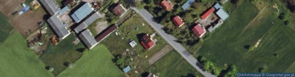 Zdjęcie satelitarne Łaś ul.
