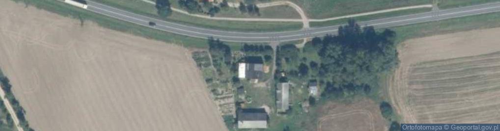 Zdjęcie satelitarne Laseczno ul.