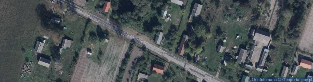 Zdjęcie satelitarne Laski Bruskie ul.